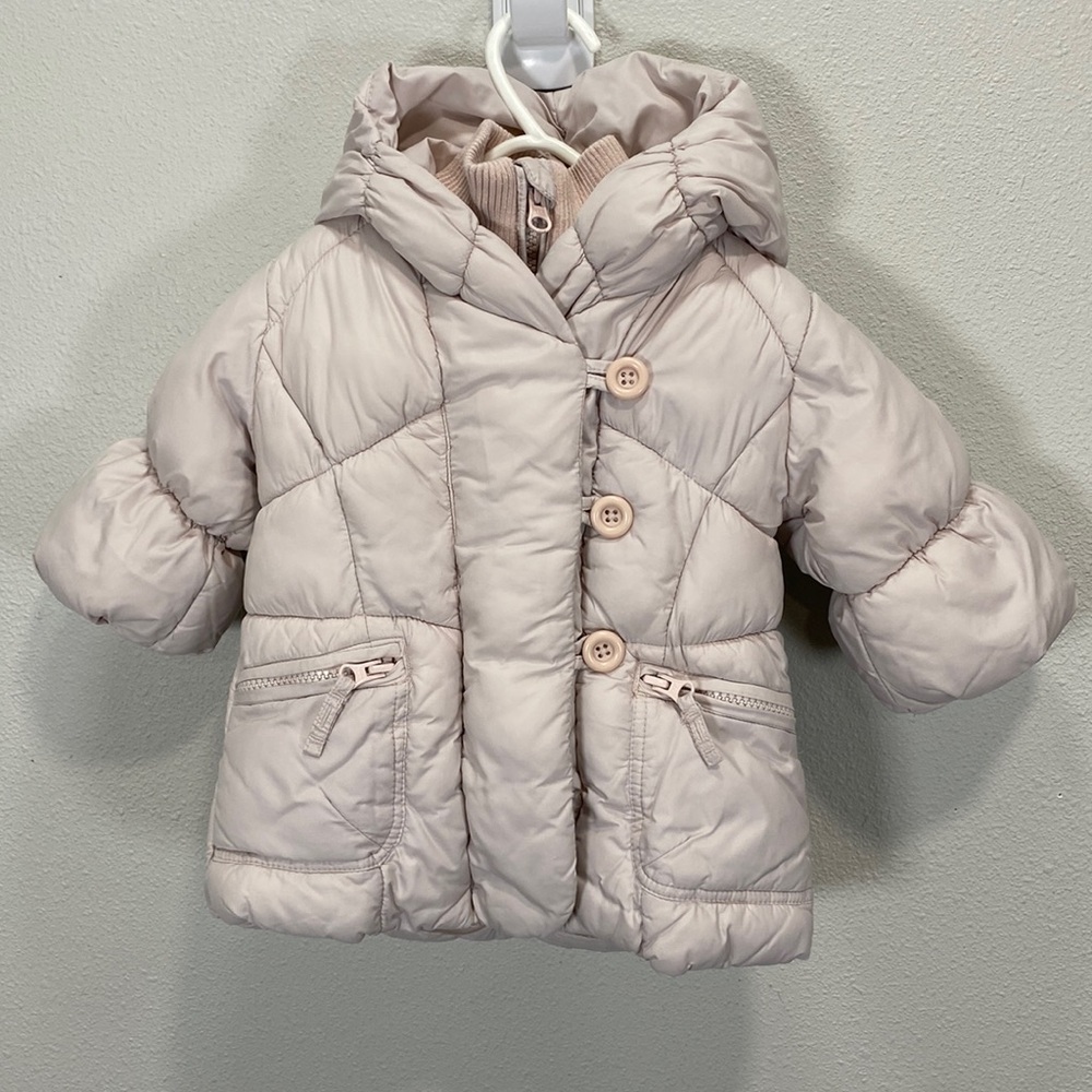 Baby‎ gap puffer coat pink super cute